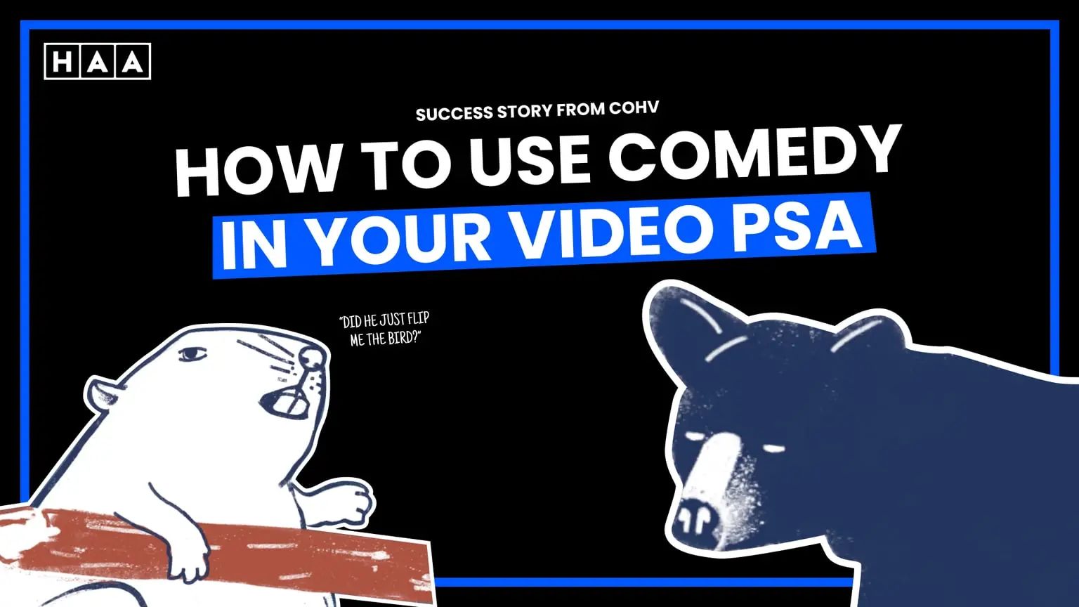 Using Comedy to reach a reluctant audience of 40k+